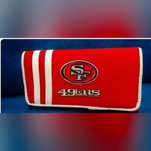San Francisco 49ers Red Wallet